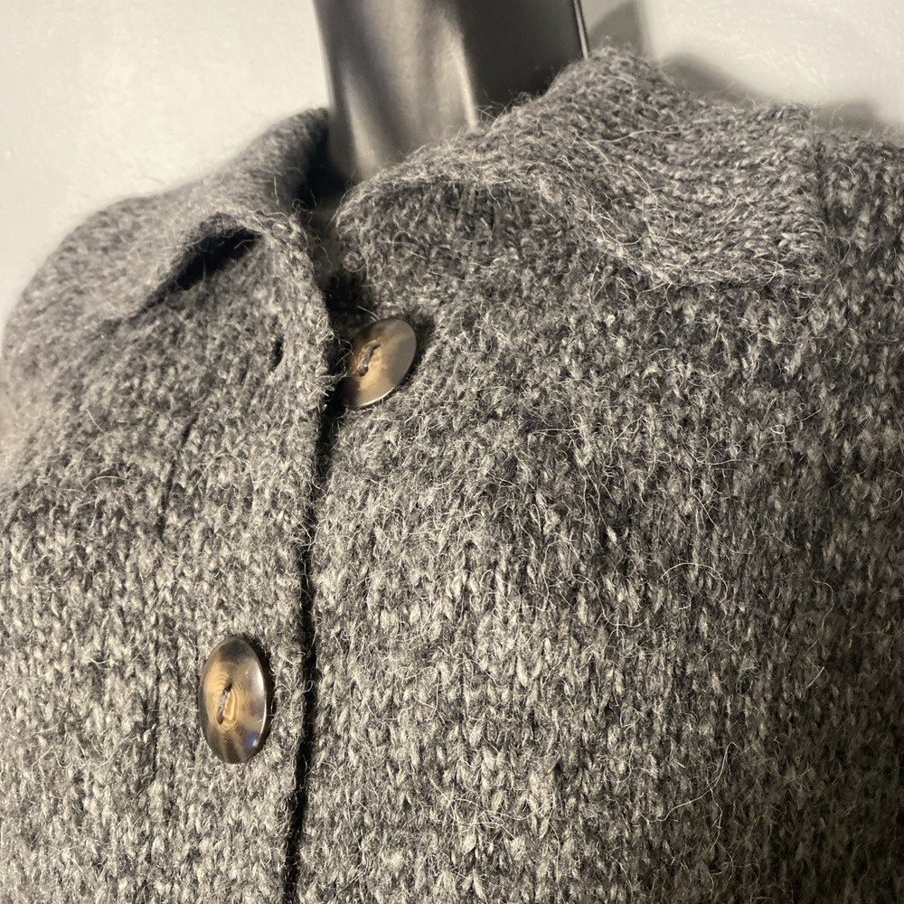 Fenn Wright Manson Wool Alpaca Blend Tunic Cardigan Sweater XS - Picture 3 of 6